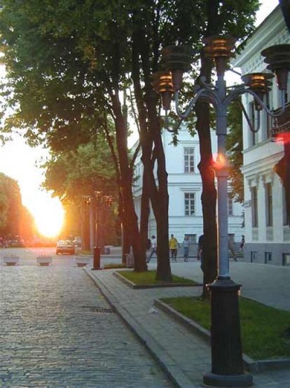 Image - A street in Poltava.